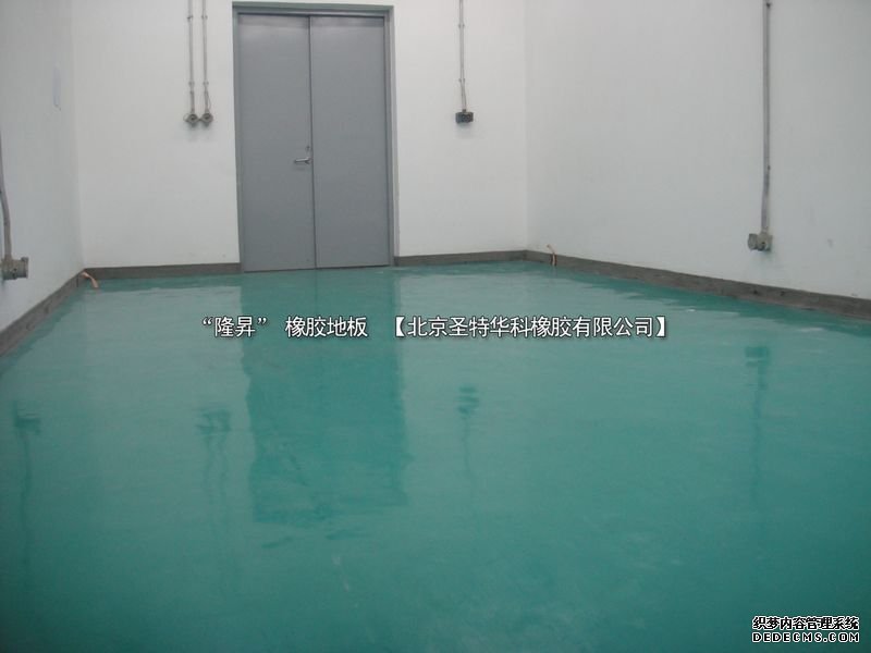 天津航天機電設備研究所工程橡膠地板案例
